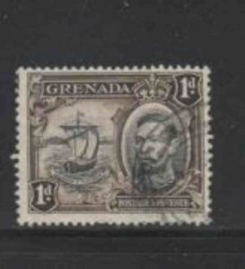 GRENADA #133 1936 1p KING GEORGE VI & SEAL OF COLONY F-VF USED a