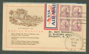 United States #725   (Fdc)
