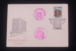 C) 1973. CHINA. FDC. COMMEMORATING THE COMPLETION OF THE NEW POSTAL MUSEUM