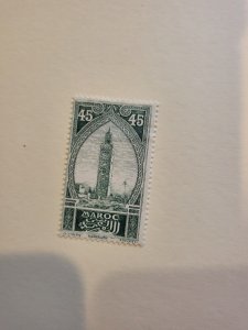 Stamps French Morocco Scott #66 h