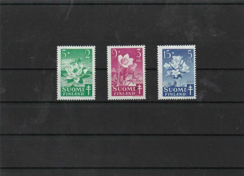 finland 1950 tuberculosis mnh   stamp set  ref 7429