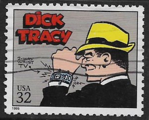 USA, 3000M,  USED, COMIC STRIPS - DICK TRACY