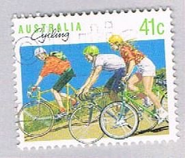 Australia 1109B Used Bicyclists 1989 (BP55510)