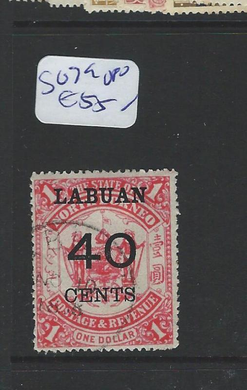 LABUAN  (PP1201B) 40C/$1.00,   SG 79    VFU