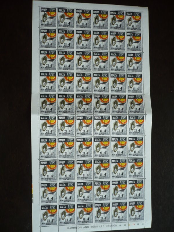 Malta - Full Sheet of 60 stamps