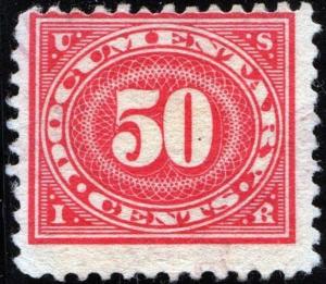 R238 50¢ Documentary Stamp (1917) Used