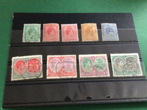 Saint Kitts  Nevis  1938 mounted mint &  used  vintage Stamps  Ref 61955 
