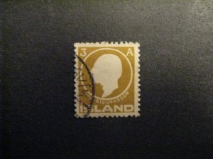 Iceland #87 used  a23.3 8741