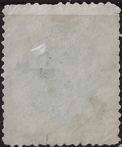 Brazil 1878 Scott 53 used, 300 R orange & green. F-VF, CV $25             (a6077