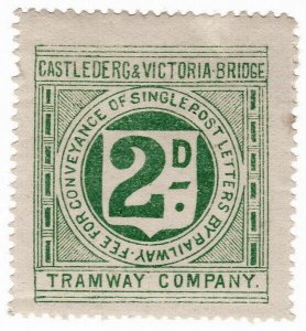 (I.B) Castlederg & Victoria Bridge Tramway (Ireland) : 2d Railway Letter