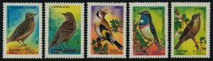 Russia 6264-8 MNH Songbirds