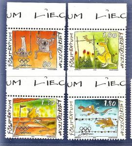 LIECHTENSTEIN 1185-88 MNH 2000 SUMMER OLYMPICS