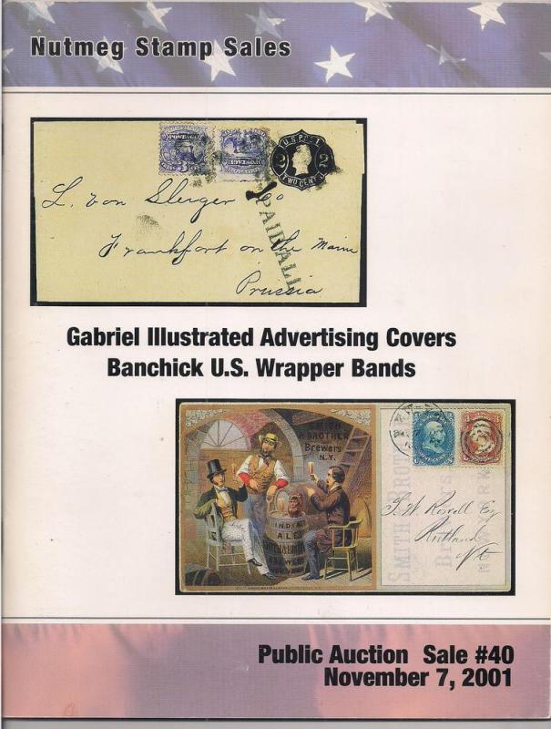 Nutmeg #40 Auction catalog: Illustrated Advertising & Wrappers