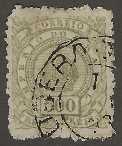 Brazil (1887) - Scott # 95,  Used