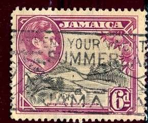 Jamaica; 1950: Sc. # 123a: O/Used Single Stamp