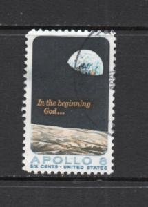 SCOTT #  1371  used  single   Apollo 8