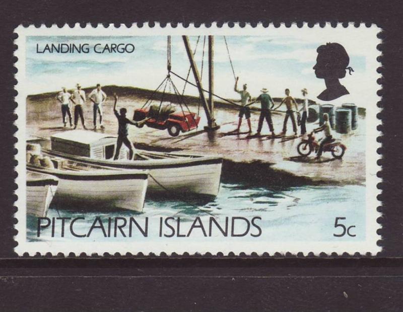 1977 Pitcairn Is 5c Landing Cargo U/M