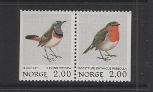 Norway #800-01  (1982 Birds set) VFMNH CV $1.50