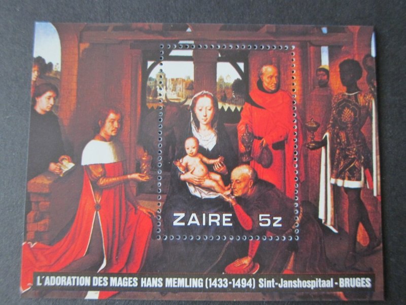 Zaire 1979 Sc 934 Christmas Religion set MNH