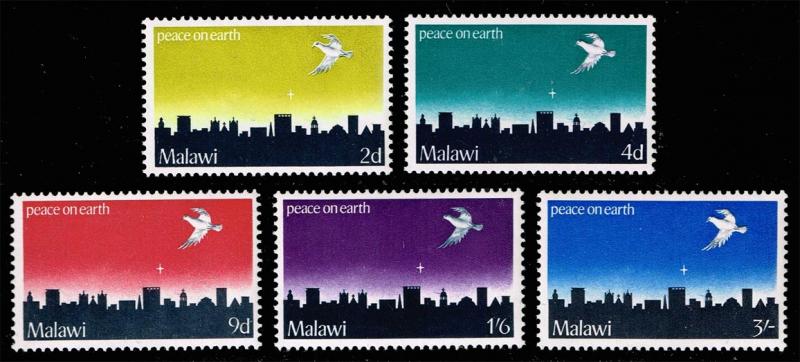 Malawi #122-126 Christmas Set of 5; MNH (1.25)