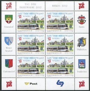 Austria 2012, Stamp day m/s, MNH