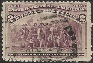 # 231 BROWN VIOLET USED LANDING OF COLUMBUS SCV-0.30