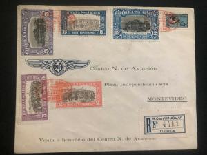 1925 Florida Uruguay First Flight Airmail cover FFC to Montevideo Sc#C8