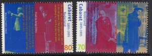 Sc# 895 / 896 Netherlands 1995 Designs complete set MNH CV $1.50