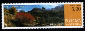 (French) Andorra Scott 506 MNH**  Europa 1999 Stamp