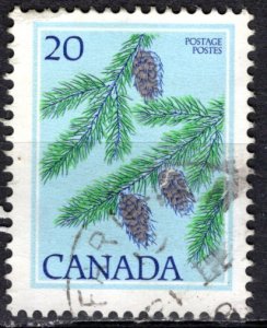 Canada; 1977: Sc. # 718; Used Single Stamp +