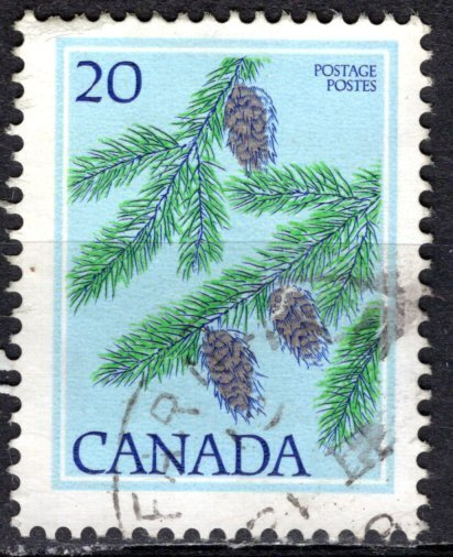 Canada; 1977: Sc. # 718; Used Single Stamp +
