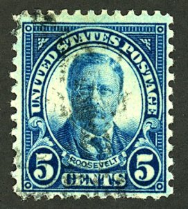 U.S. #557 USED