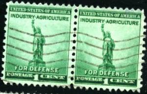 United States - SC #899 - USED PAIR - 1940 - Item USA926