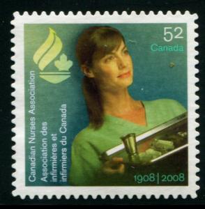 2275 Canada 52c Canadian Nurses Association, used