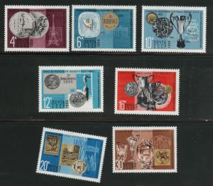 Russia Scott 3534-3540 MNH** philatelic award set