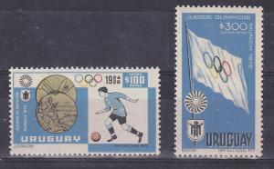 URUGUAY SC#C387/88 MNH STAMPS Olympic games Football soccer gold medal flag