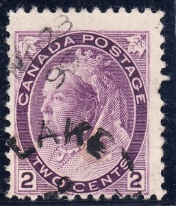 CANADA SASK TOWN CANCEL  DUCK LAKE