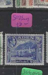 ADEN (P3112B) KGVI   2 1/2A      SG  21     MOG 