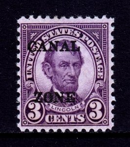 Canal Zone - Scott #102 - MH - SCV $4.25