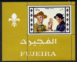 Fujeira 1971 Scout Jamboree m/sheet unmounted mint (Mi BL...