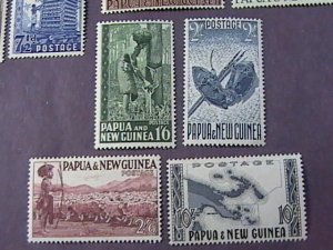 PAPUA/NEW GUINEA # 122-136-MINT/HINGED-COMPLETE SET----QEII----1952