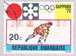 Rwanda 436 Used Ice Hockey 1972 (BP2958)