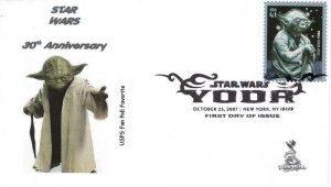 Star Wars/Yoda FDC from Toad Hall Covers!  (#2B)