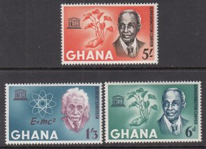 Ghana 189-191 UNESCO MNH VF