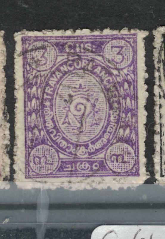 India Travancore SG 30 VFU (1dwq)