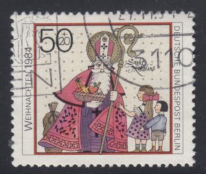 Berlin 1984 Sc#9NB220 Mi#729 Saint Nicholas used