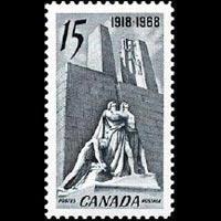 CANADA 1968 - Scott# 486 WWI Armistice Set of 1 NH