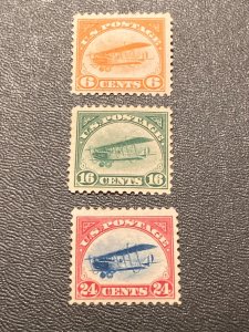 C1, C2 & C3 unused slightly hinged