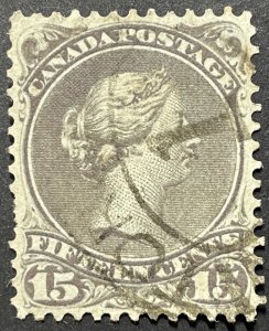 Canada, Scott 29, Used, Grey