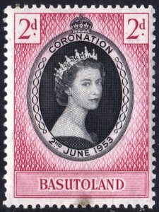 Basutoland SC#45 2d Coronation of Queen Elizabeth II (1953) MH